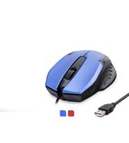 Kablolu Mouse 800 DPI 140 Cm Mavi Kırmızı HDX3254