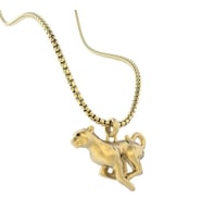 Metalmorphose Leopar Kolye