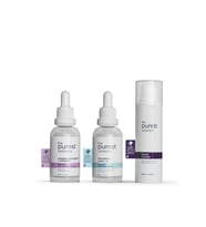 The Purest Solutions Yoğun Nem Destekli Anti Aging Etkili ve Göz Çevresi Aydınlatma Etkili Bakım Seti TPS113