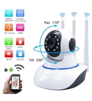 Gece Görüşlü HD 360 Derece Wifi İp Bebek Kamerası (CMR5)