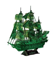 Uçan Hollandalı Gemisi 3D Puzzle Karanlıkta Parlayan