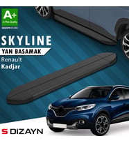 S-Dizayn Renault Kadjar Skyline Siyah Yan Basamak 173 Cm 2015-2022 A+ Kalite