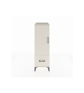 Kronos Dolap 2 Raflı Tek Çekmeceli Tek Kapaklı 44x59x134 Aytaşı-Aytaşı