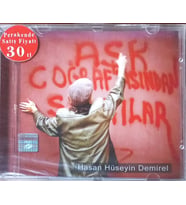 (Plak Değildir CD dir) CD Hasan Hüseyin Demirel Aşk Coğrafyasından Şarkılar Açılmamış Jelatininde CD (Karışık)