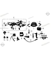 MONDİAL RX3 ENDURO GÖSTERGE PANELİ BRAKETİ SAĞ ORJ