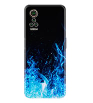 General Mobile GM 21 Pro GM 22 Pro Plus Kılıf Desemli Silikon Blue Fire 1678