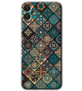Galaxy A05 Kılıf HD Desen Baskılı Kılıf - Mandala Desen