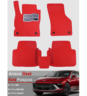 HYUNDAİ SONATA HYBRİD (2024-2025) Uyumlu EVA Paspas Tam Set–Araca Özel,Kolay Montaj,Su Geçirmez