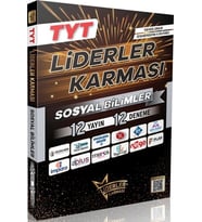 TYT Sosyal Bilimler 12 Yayın 12 Deneme Liderler Karması