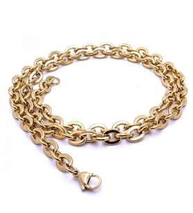 Moncuk Design Mariner Çelik Kolye 1,6Mm X 6Mm 3351CEK034