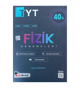 Kafa Dengi Yayınları Tyt Fizik 40Lı Branş Denemesi 