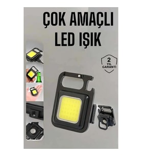 Mey İthalat® Kamp Işığı Çok Fonksiyonlu Taşınabilir Anahtarlık Kapak Açma Manyetik Özelliği