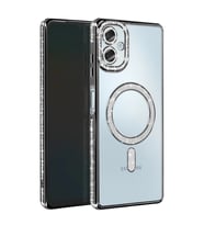 Samsung Galaxy A06 Joke Simli Magneticsafe Kılıf - Siyah