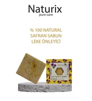 Natural Safran Çiçeği Sabun Leke Önleyici Onarıcı Nem Ve Bakım Sabunu 125 Gr