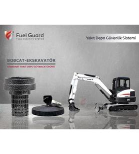 FUEL GUARD Bobcat Ekskavatör-Kepçe Yakıt Depo Koruma Cihazı