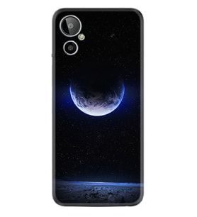 General Mobile GM 23 SE Kılıf Resimli Desenli Silikon Platinium Series Midnight Moon 1802