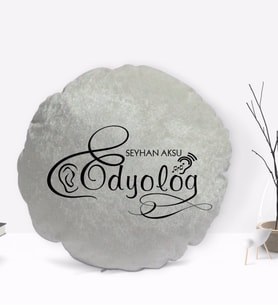 BK Gift Kişiye Özel İsimli Odyolog Tasarımlı Dekoratif Kırlent Yastık-1