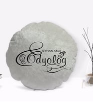 BK Gift Kişiye Özel İsimli Odyolog Tasarımlı Dekoratif Kırlent Yastık-1