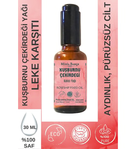 30ml Soğuk Sıkım Kuşburnu Çekirdeği Yağı , %100 Saf