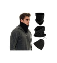 Polar Unisex Bere Boyunluk siyah
