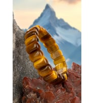 Kaplangözü Doğal Taş Parlak Oval Faset Kesim 9x16mm Bileklik
