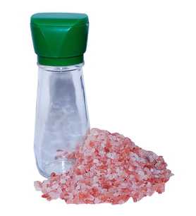 Tuz Karabiber Değirmenli Cam Tuzluklu Pembe Himalaya Tuzu 250GR