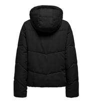 ONLY ONLMAGGI Life Short Puffer CC OTW Kadın Kısa Şişme Mont - Modern ve Sıcak (Siyah)