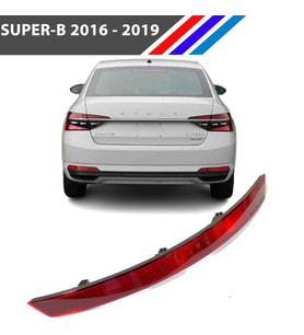 Skoda SuperB Arka Tampon Reflektörü Sağ Taraf 2016 - 2019