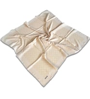 Aker Krem Elegance Monogram Eşarp 1090500 - 981