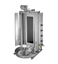 Remta SD24 4'lü Oval Camlı Elektrikli Üstten Motorlu Döner Ocağı