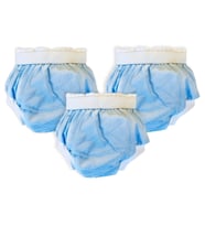 Pierre Cardin 3'lü Alıştırma Külodu 16-22kg - Mavi