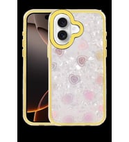 Pilelistore   Apple iPhone 16 Lumi Desenli Kapak - Sarı
