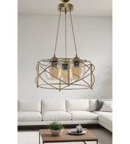 ÜÇLÜ CURVA AVİZE METAL BAL CAMLI