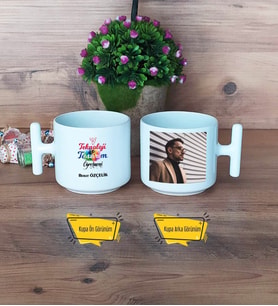 Teknoloji ve Tasarım Öğretmeni Kupa Bardak T Fotoğraflı Öğretmenler Günü Hediyesi