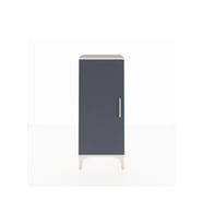 Arges Komodin 2 Raflı Tek Kapaklı 44x30x106 Aytaşı-Antrasit
