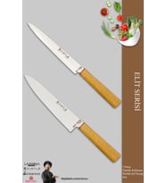 Elit Serisi Mutfak Bıçak Seti Et Tavuk Ekmek Sebze Şef Bıçak Seti 2 Li Set (MFT-42346)
