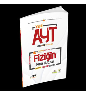 YKS-AYT FİZİĞİN Kara Kutusu 4.Kitap Konu Ö. Dijital Ç. Soru BANKASI (12.Sınıf AY