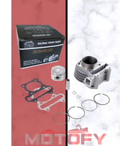 50 cc SCOOTER MOTOSİKLETLER İÇİN - 100 cc SİLİNDİR PİSTON SEGMAN DÖNÜŞÜM SETİ 50MM PİSTON SİLİNDİR BOYU 71 MM SWAN A KALİTE