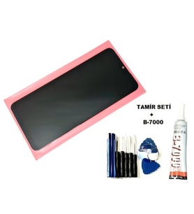 Infinix HOT 10 PLAY Uyumlu Lcd Ekran Dokunmatik Servis + B-7000 + Tamir Seti