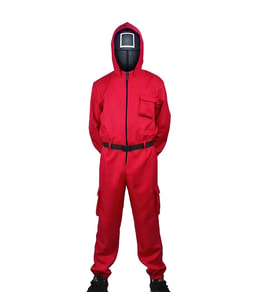 Squid Game Unisex Yetişkin Kostümü