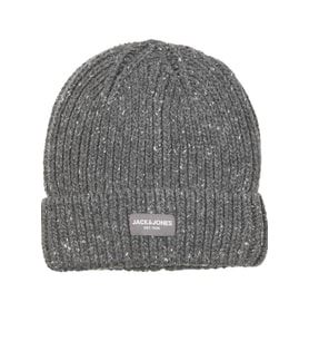 Jack & Jones Erkek Yumuşak Örgü Bere - Cliff (Gri)