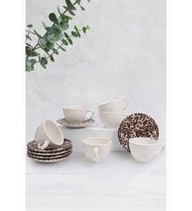 6'lı Çay ve Kahve Fincanı Takımı, Şık ve Kullanışlı Set