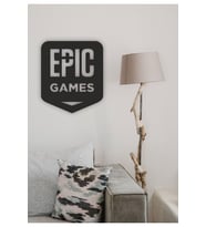 Epic Games Ahşap Mdf Lazer Kesim Tablo