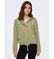 Only Kadın Baharlık Ceket Mont Onlskylar Hood Spring Jacket - 15218613 (Açık Yeşil)