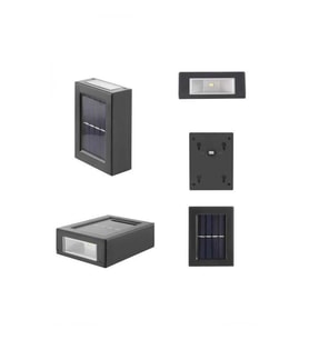 Mey İthalat® Bahçe Aydınlatması Solar Güneş Enerjili Dekoratik Led Işıklı Lamba