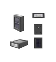 Mey İthalat® Bahçe Aydınlatması Solar Güneş Enerjili Dekoratik Led Işıklı Lamba