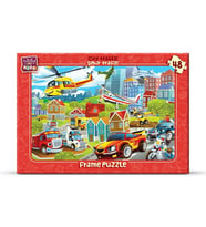 Art Çocuk Puzzle 48 Parça Şehir Trafiği