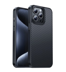 Hoco iPhone 15 Pro AS7 Kevlar Kılıf Manyetik Magsafeli Telefon Kılıfı-(5775) - SSSSSS8360-9322