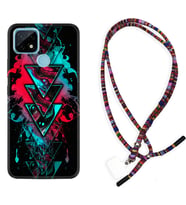 Realme C11 C21 C21Y C25Y C11 2021 Kılıf Boyun Asklı Rasta Silikon Down 1719