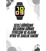 Yeni Nesil En Çok Tercih Edilen Akıllı Saat Müzik Dinleme Tema Değiştirme Çağrı Cevaplama